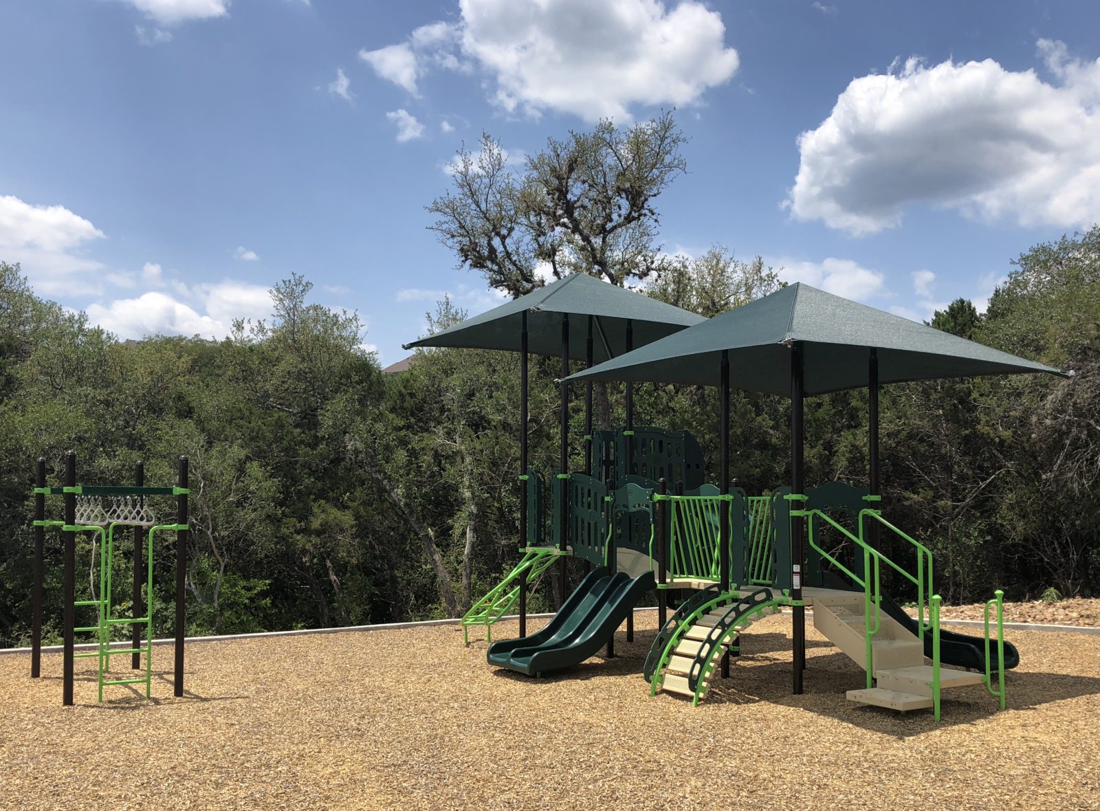 Playground at the Iron Horse Canyon community park